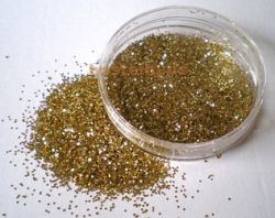 Glitterstreu gold